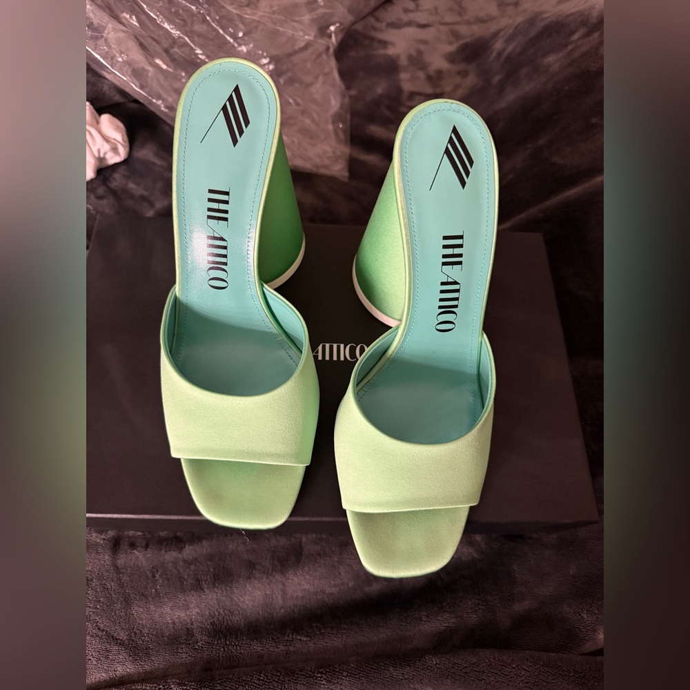The Attico Luz Slip on Sandals